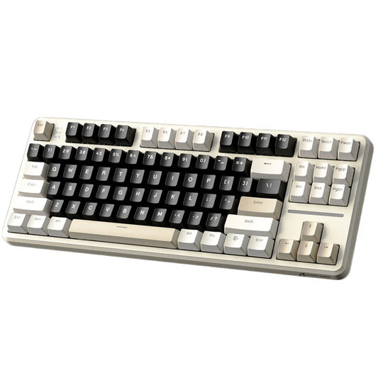 كيبورد أتاك شارك سلكي و لاسلكي بلوتوث ثلاثي الوضع قابل للشحن RGB جيمنج سويتش بلوبري إنجليزي وعربي X87