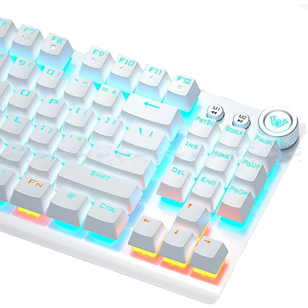 Aula Wind F3001 Blue Switch Bluetooth Wireless & Wired Gaming Keyboard 