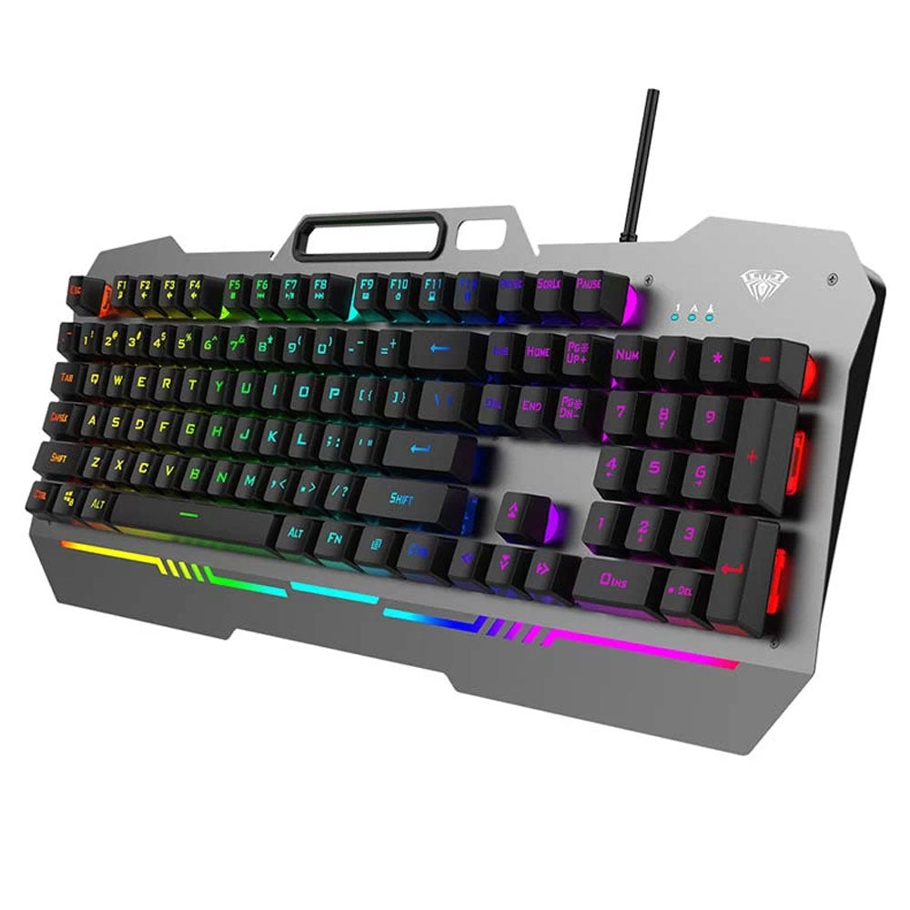 Aula Wind F3010 Wired Rainbow Gaming Keyboard 