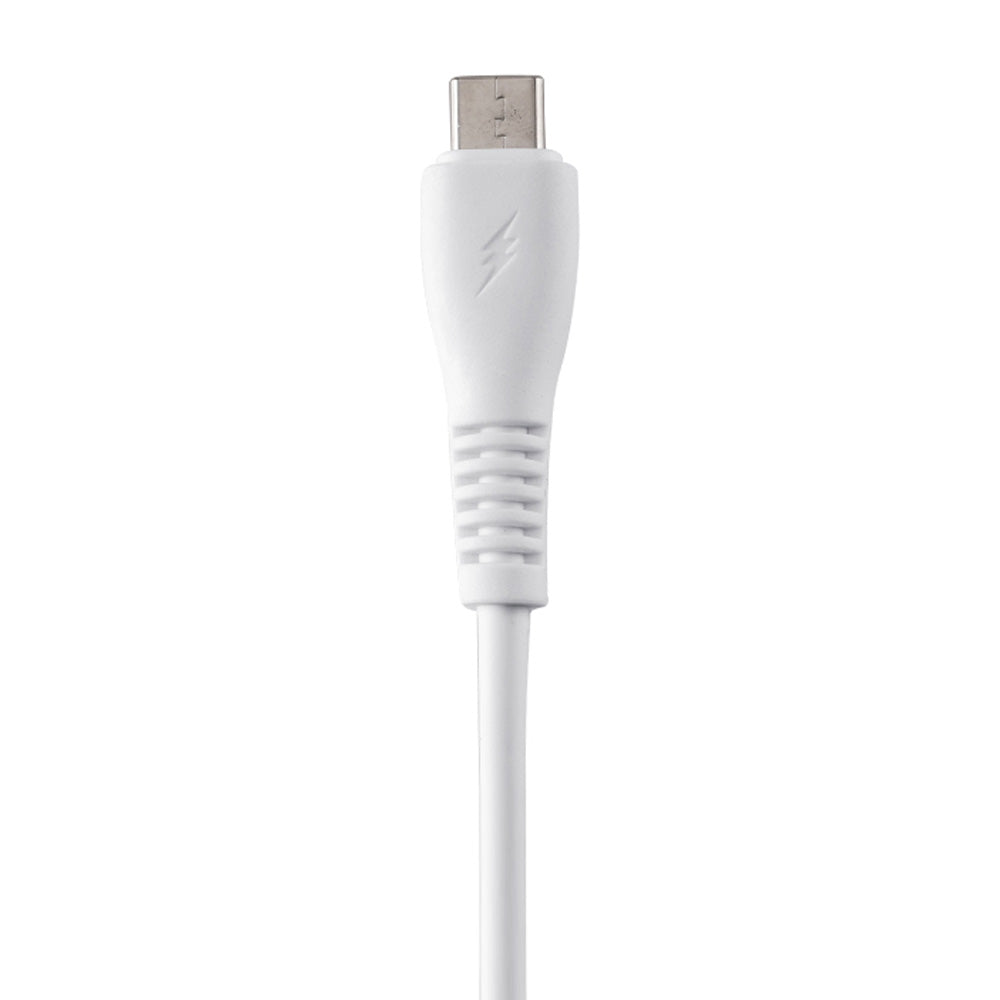 Aulex AG-01 Wall Charger Micro Cable 2.4A Fast Charging - White