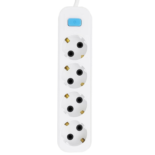 Avena 4Port Power Strip 2500W 1.75m - White