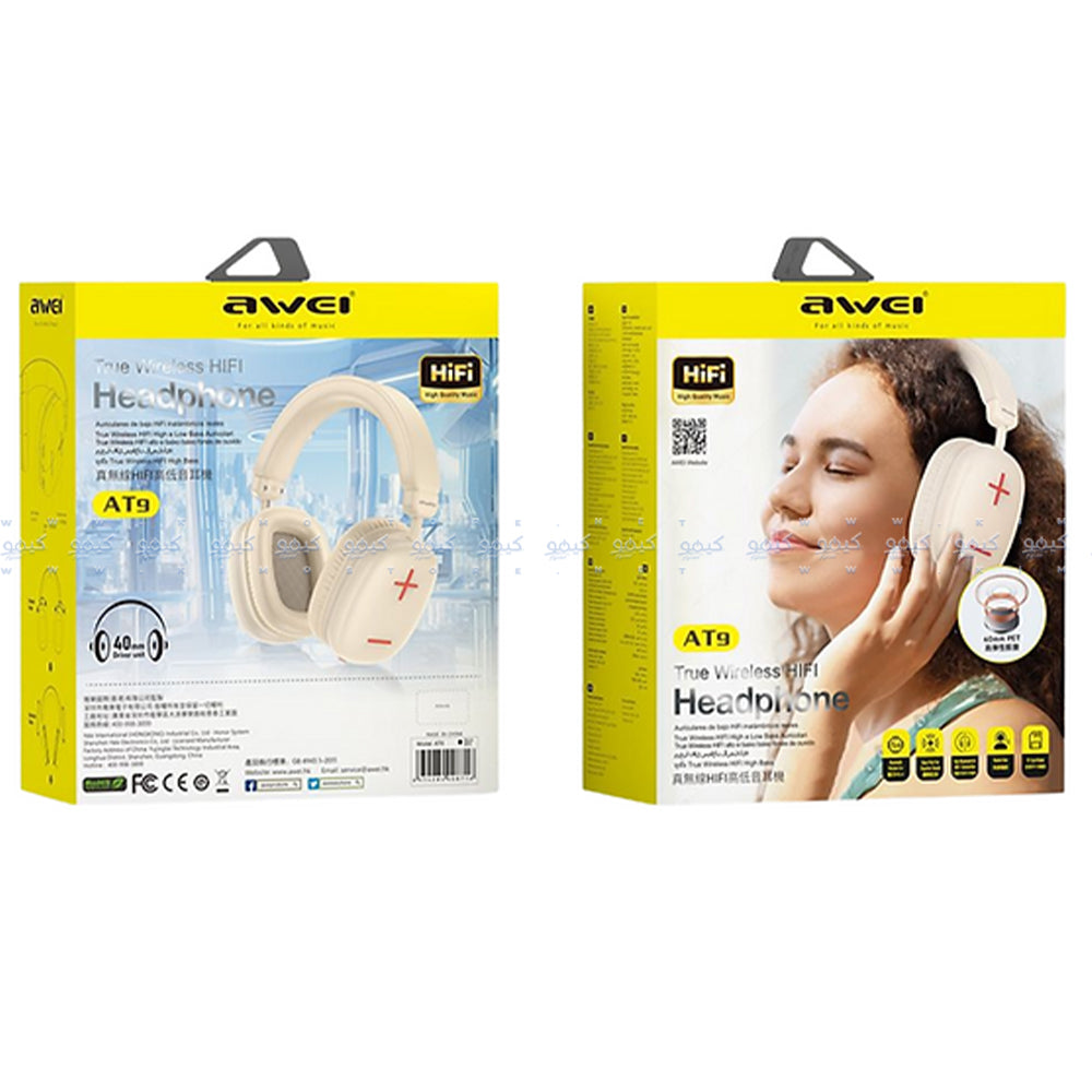 Awei AT9 Bluetooth Headphone