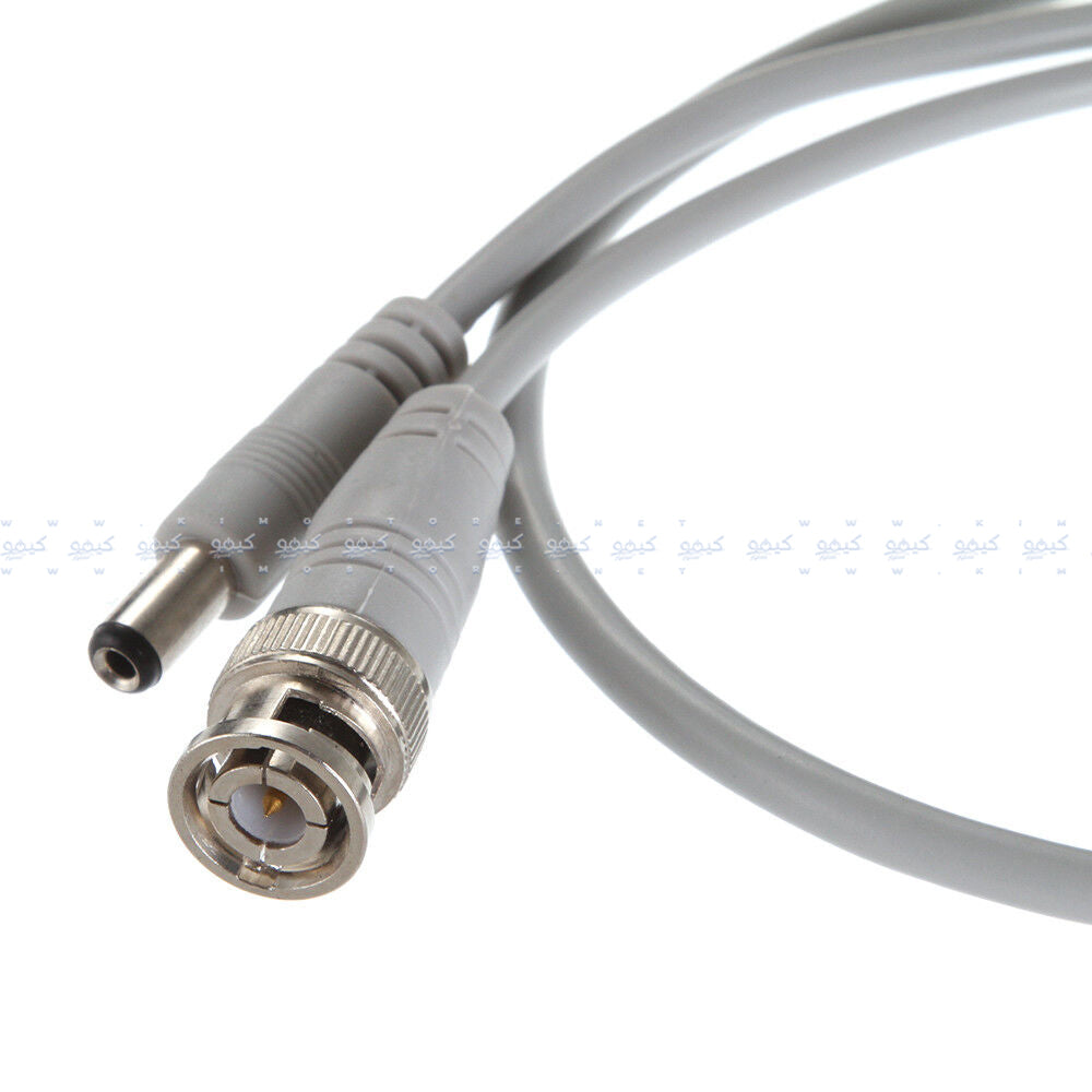 BNC & Power Male Camera Cable