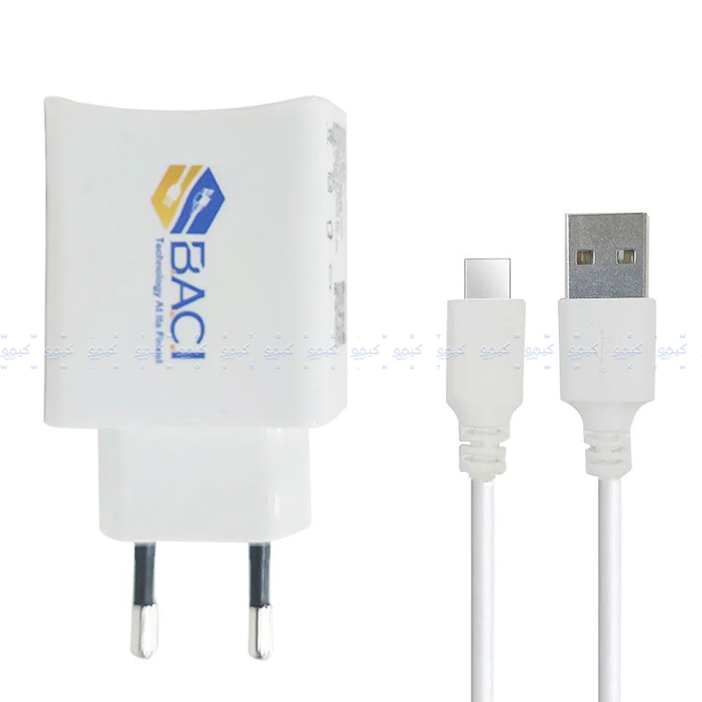 Baci SVOOC QC4.0 Wall Charger Type-C Cable 25W Fast Charging