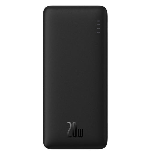 Baseus Airpow PPAP20K Power Bank USB + Type-C + Micro 20W Fast Charging 20000mAh - Black