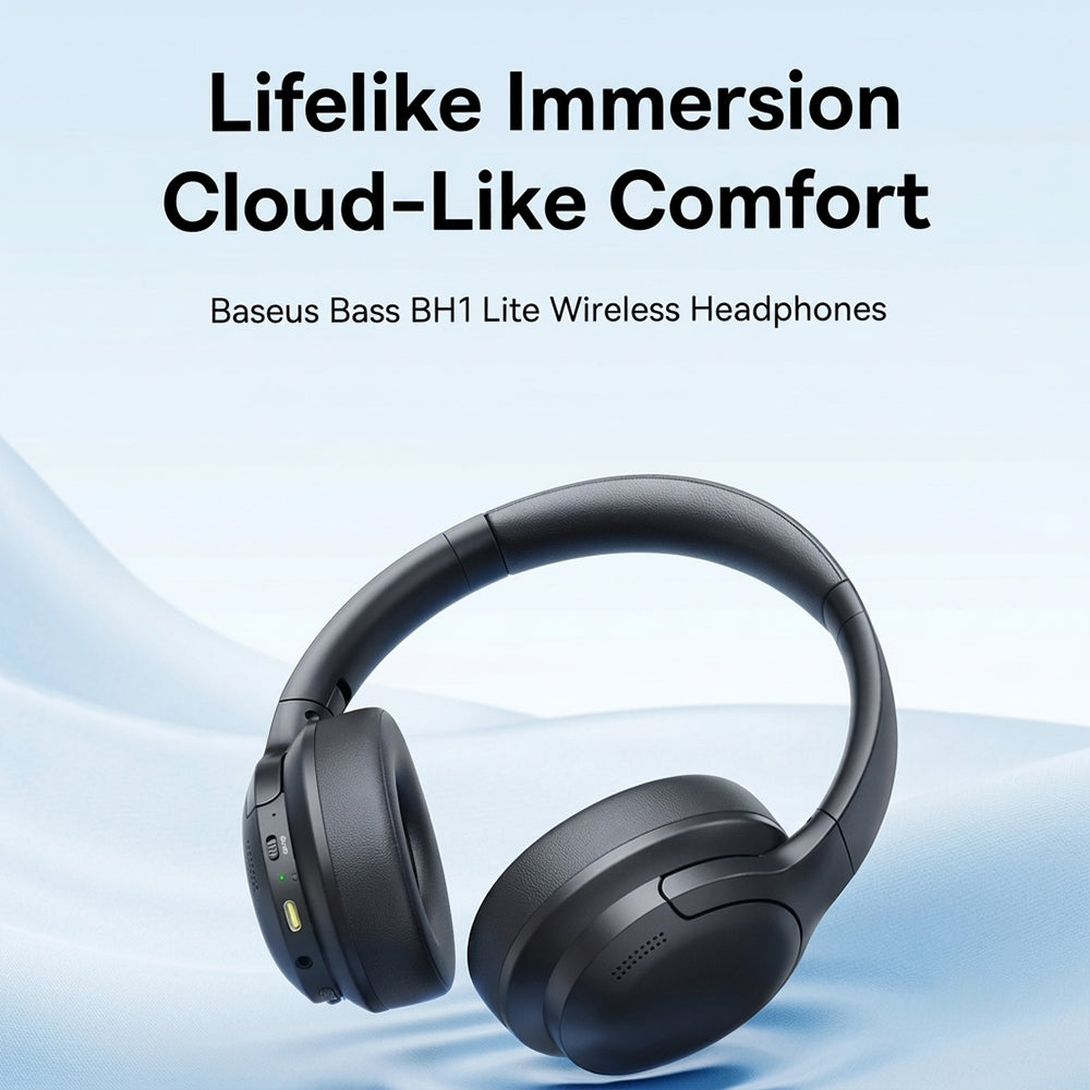 رأس بلوتوث باسيوس Bass BH1 Lite A0203C - اسود
