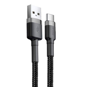 Baseus Cafule CATKLF-BG1 USB To Type-C Cable 3A Fast Charging 1m