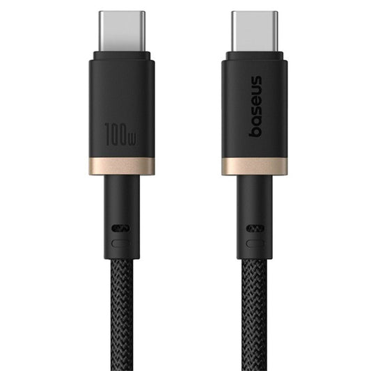 Baseus Dura CB000121 Type-C To Type-C Cable 100W Fast Charging 1m - Black