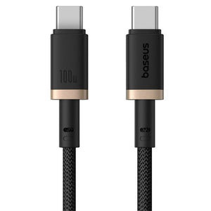 Baseus Dura CB000121 Type-C To Type-C Cable 100W Fast Charging 1m - Black