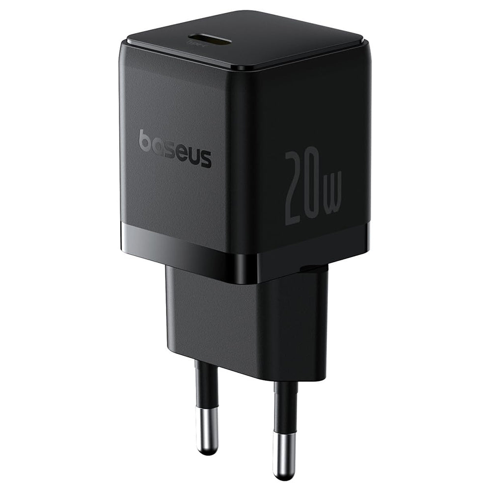 Baseus Palm CCZC20CE Mini Wall Charger PD Type-C 20W Fast Charging - Black