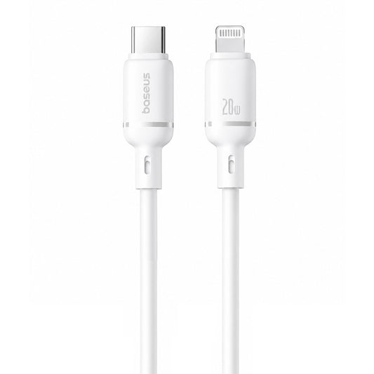 Baseus Silky CB000116 Type-C To Lightning Cable 20W Fast Charging 1m - White