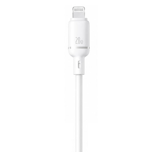 Baseus Silky CB000116 Type-C To Lightning Cable 20W Fast Charging 1m - White