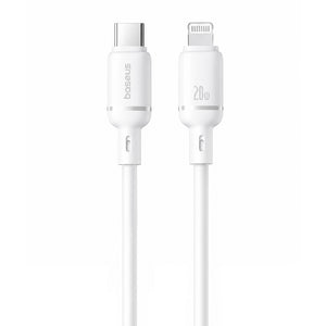 Baseus Silky CB000116 Type-C To Lightning Cable 20W Fast Charging 1m - White