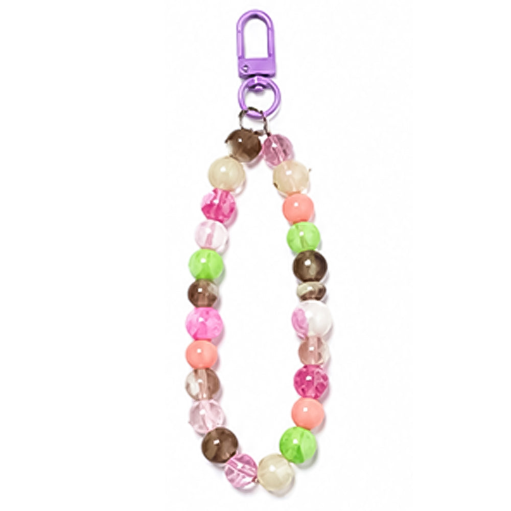 Beaded Mobile Lanyard - Colorful