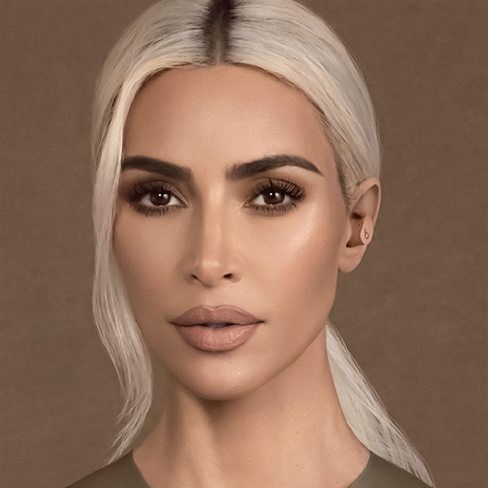 ايربادز بيتس لاسلكية Fit Pro x Kim  - رملي