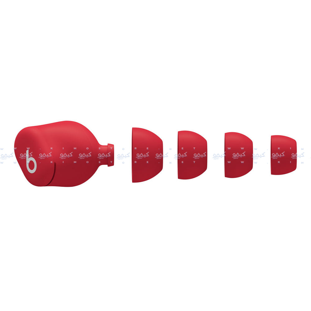 ايربادز بيتس Solo Buds MUW03LL/A True Wireless - احمر شفاف