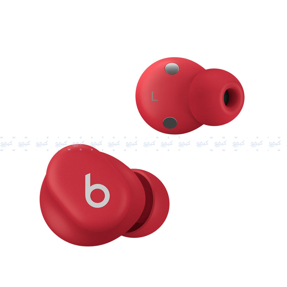 ايربادز بيتس Solo Buds MUW03LL/A True Wireless - احمر شفاف