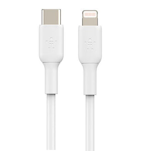 Belkin BoostCharge CAA003 Type-C To Lightning Cable 15W Fast Charging 1m - White