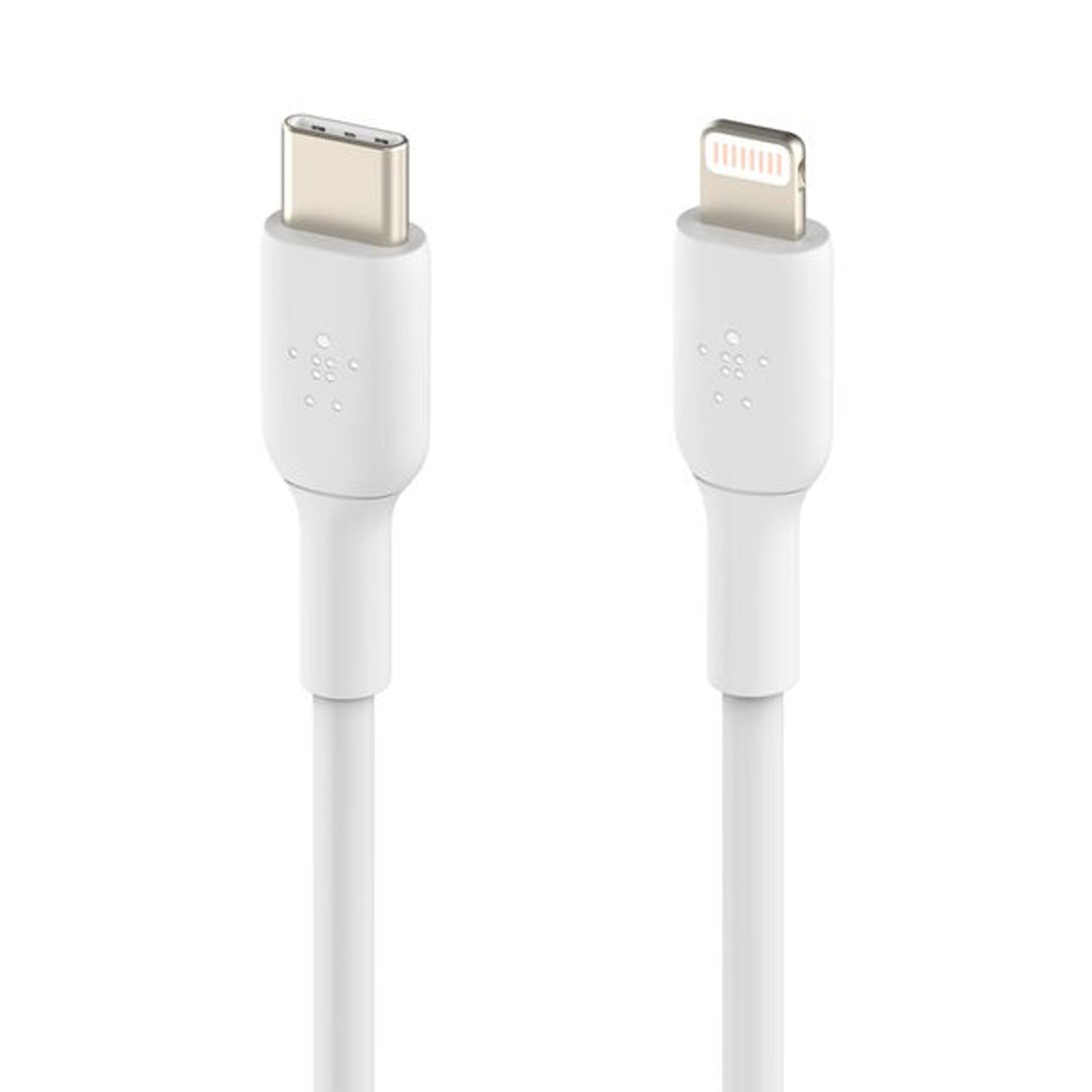 Belkin BoostCharge CAA003 Type-C To Lightning Cable 15W Fast Charging 1m - White