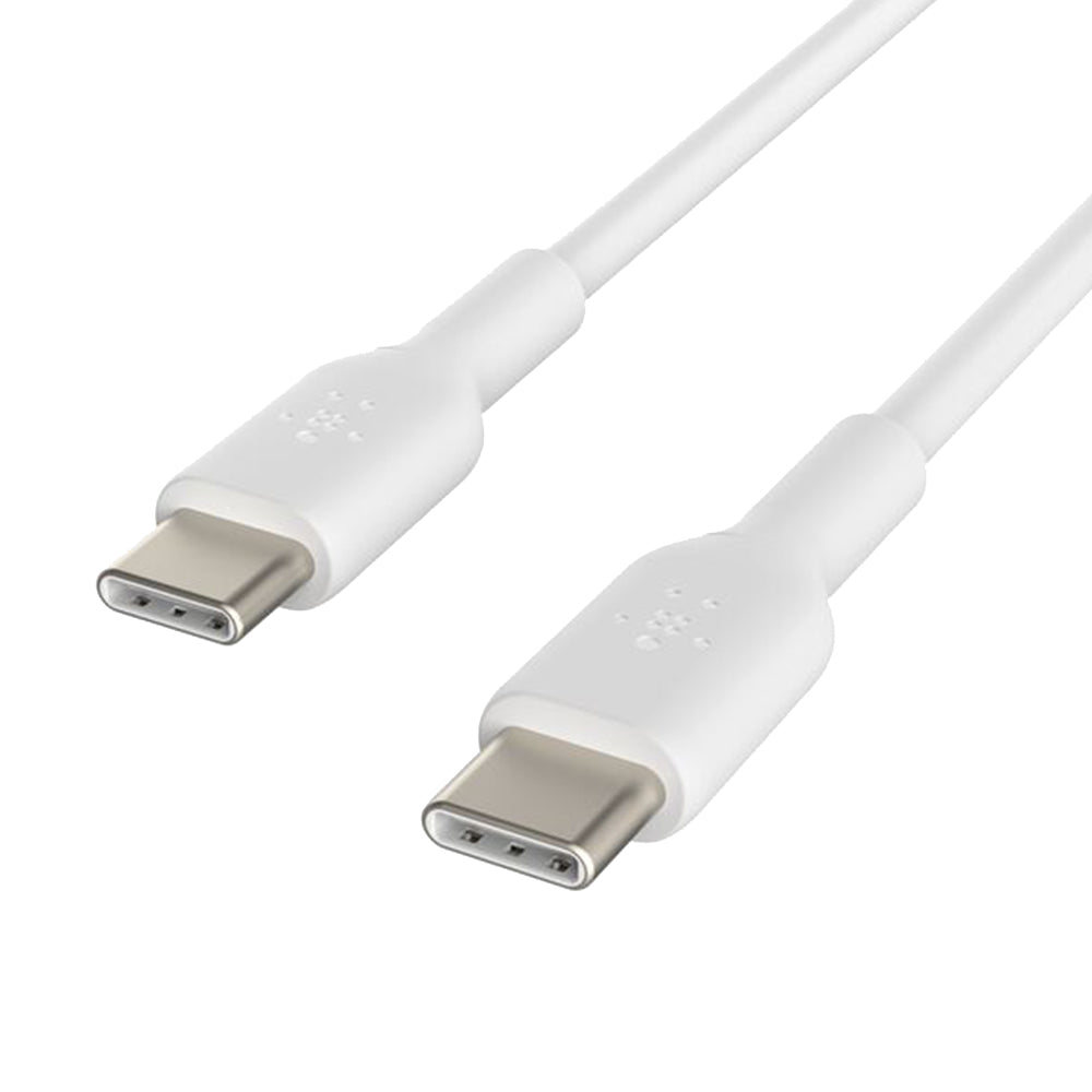 Belkin CAB003 Type-C To Type-C Cable 60W Fast Charging 1m - White