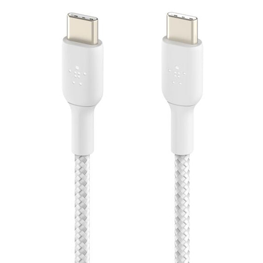Belkin CAB004 Type-C To Type-C Cable 60W Fast Charging 1m - White