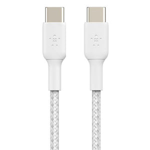 Belkin CAB004 Type-C To Type-C Cable 60W Fast Charging 1m - White