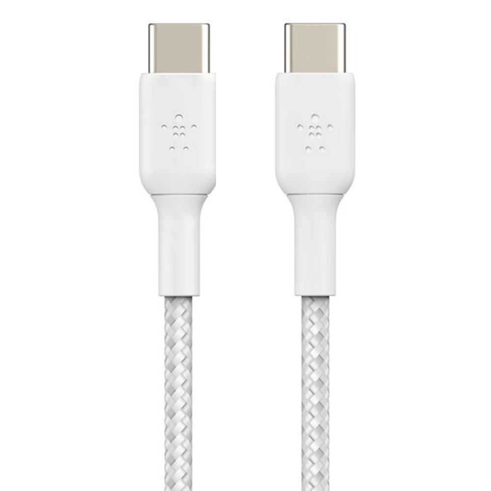 Belkin Type-C To Type-C Cable 60W Fast Charging 1m (2 Pack) - White