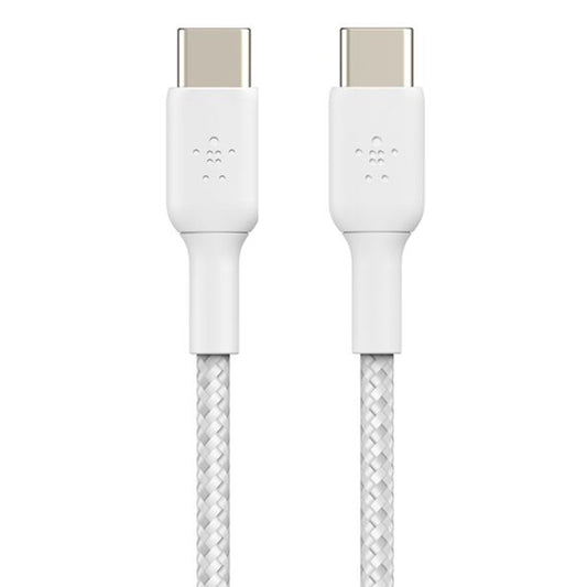 Belkin Type-C To Type-C Cable 60W Fast Charging 1m (2 Pack) - White