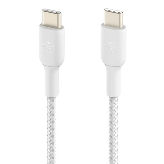 Belkin Type-C To Type-C Cable 60W Fast Charging 1m (2 Pack) - White