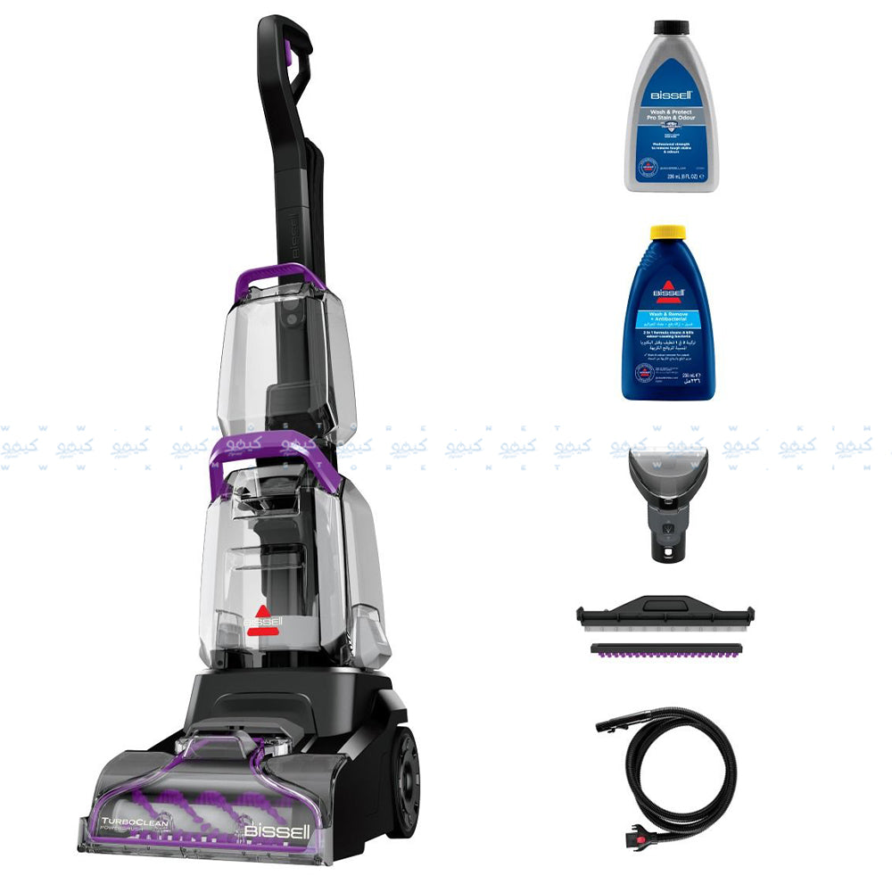 مكنسة تنظيف السجاد والمفروشات بيسيل 600 وات TurboClean PowerBrush  4058K 