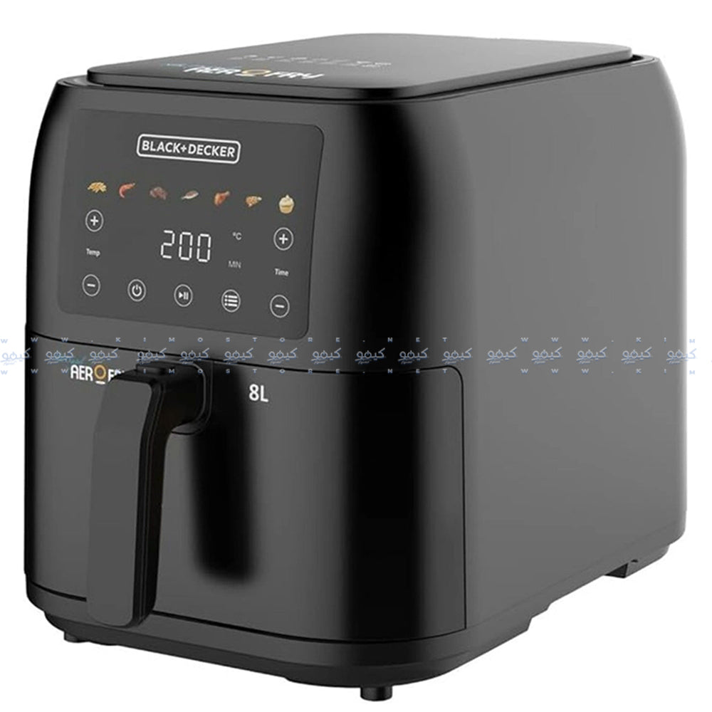 Black + Decker Air Fryer 7 In 1 Aerofry SAF80-B5 8L 1700W