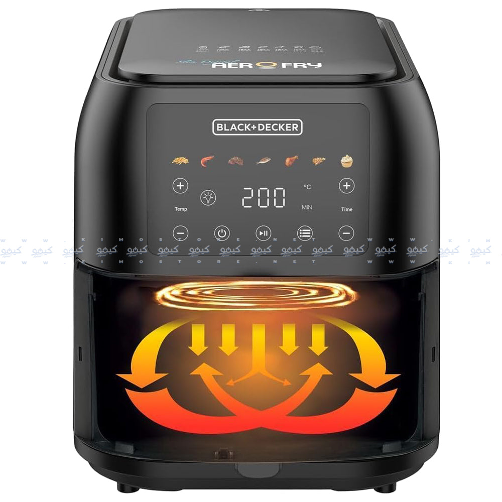 Black + Decker Air Fryer SAF80W-B5