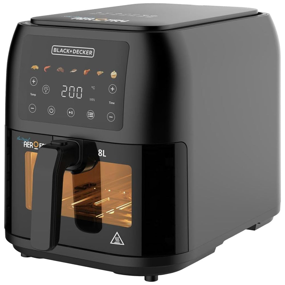 Black + Decker Air Fryer 7 In 1 Aerofry SAF80W-B5