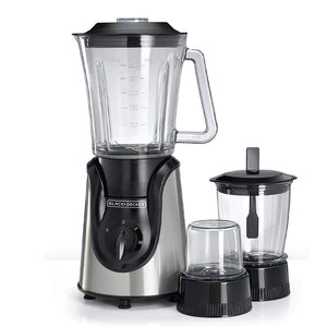 Black + Decker Blender With Chopper BX600G 1.5L 600W