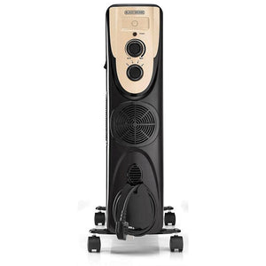 Black + Decker Electric Oil Heater OR011FD-B9 2500W