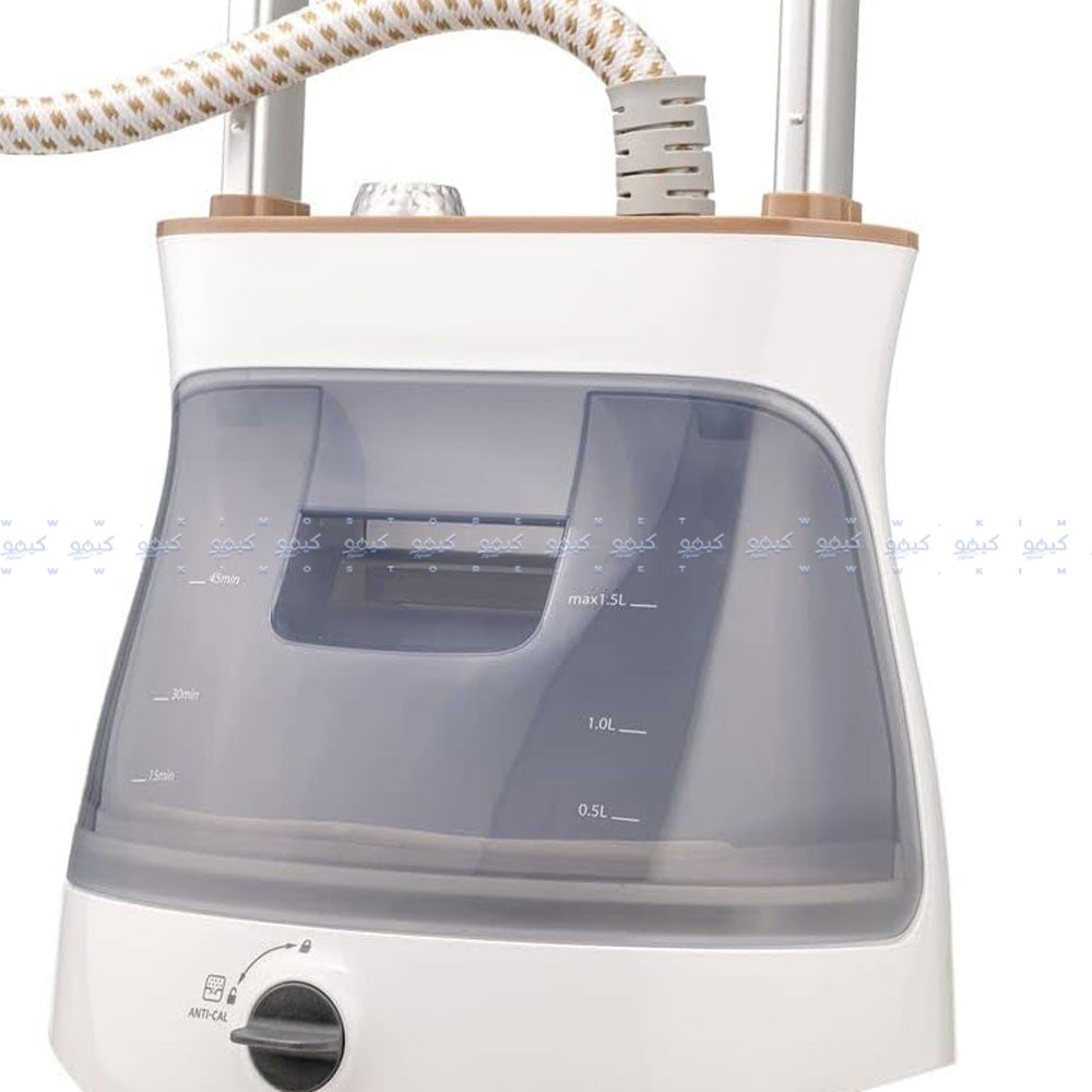 Black + Decker Garment Steamer Twin Pole GST2400-B5 1.5L 2400W