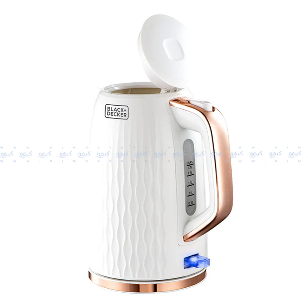 غلاية مياه بلاك + ديكر 1.7 لتر 2200 وات JC190W-B5