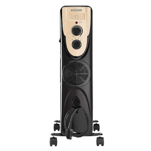 Black + Decker Electric Oil Heater OR013FD-B5 13 Fins 2500W