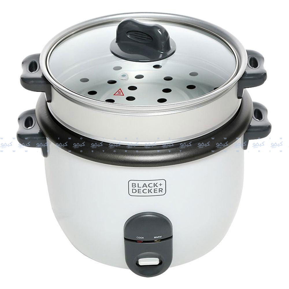 حلة طهى الارز بلاك + ديكر 700 وات RC1860