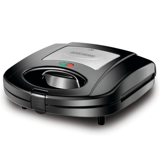 ماكينة إعداد الساندوتشات بلاك + ديكر 780 وات 2 في 1 TS2120-B5