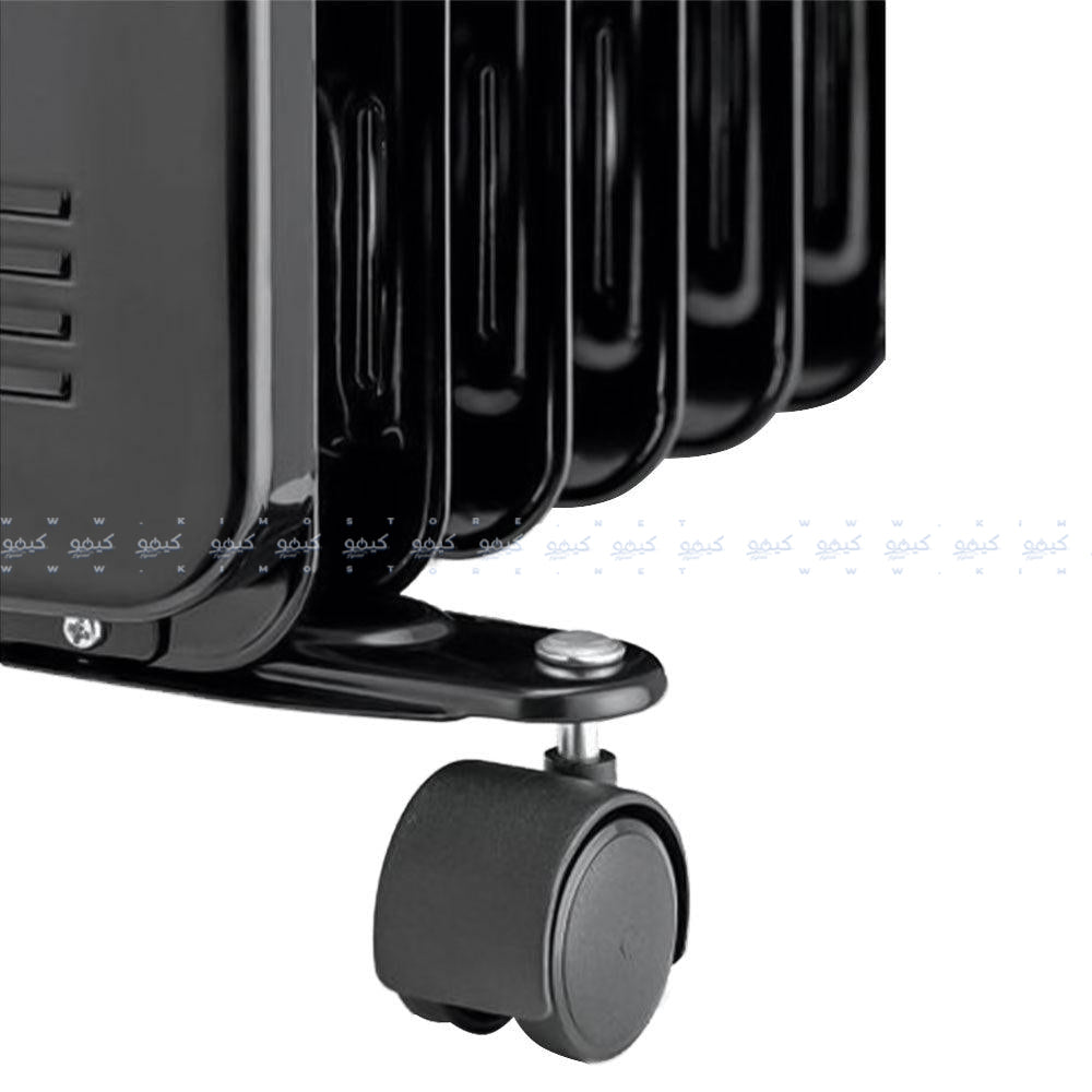 دفاية كهربائية زيت بلاك + ديكر 2500 13 ريشة OR013FD-B5