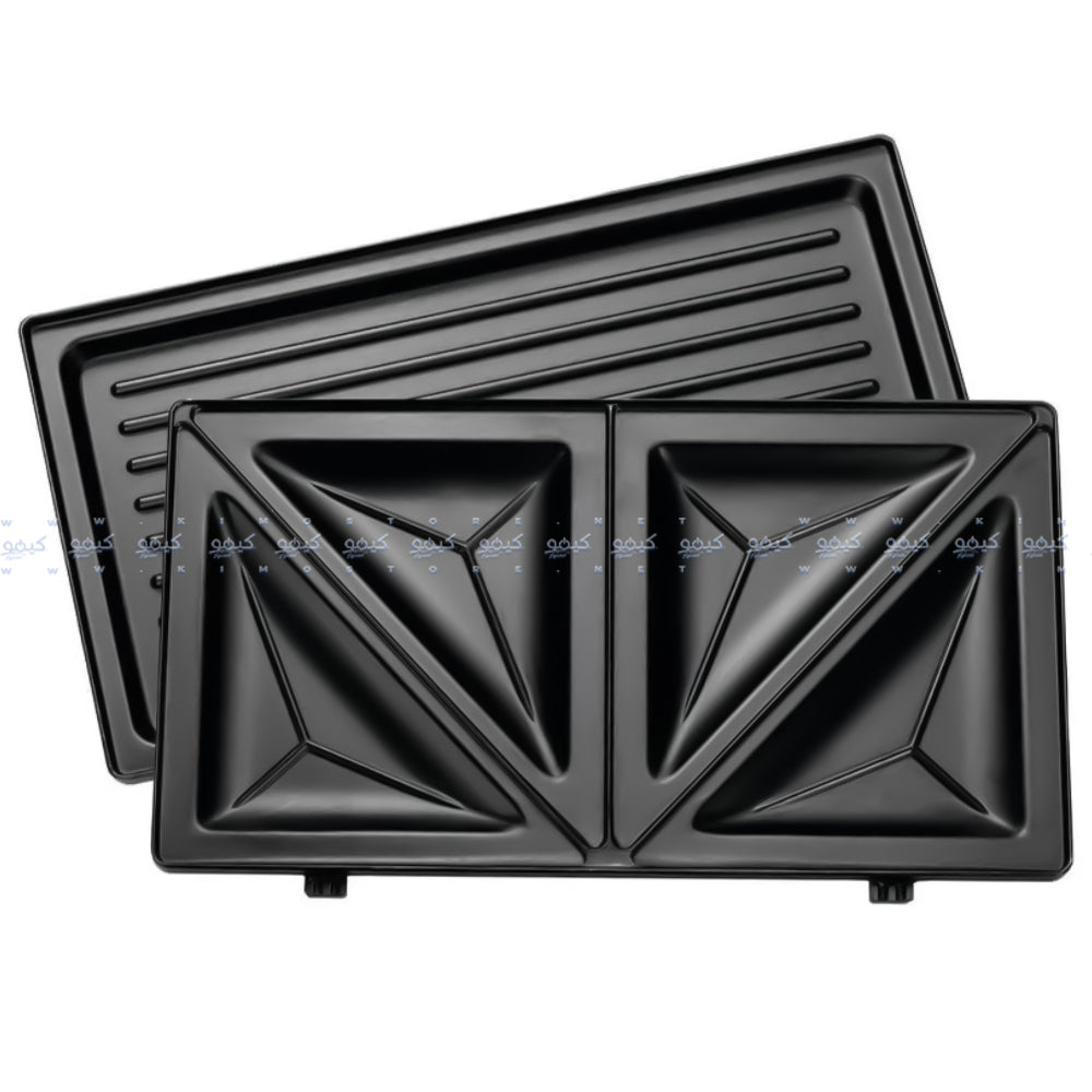 ماكينة إعداد الساندوتشات بلاك + ديكر 780 وات 2 في 1 TS2120-B5