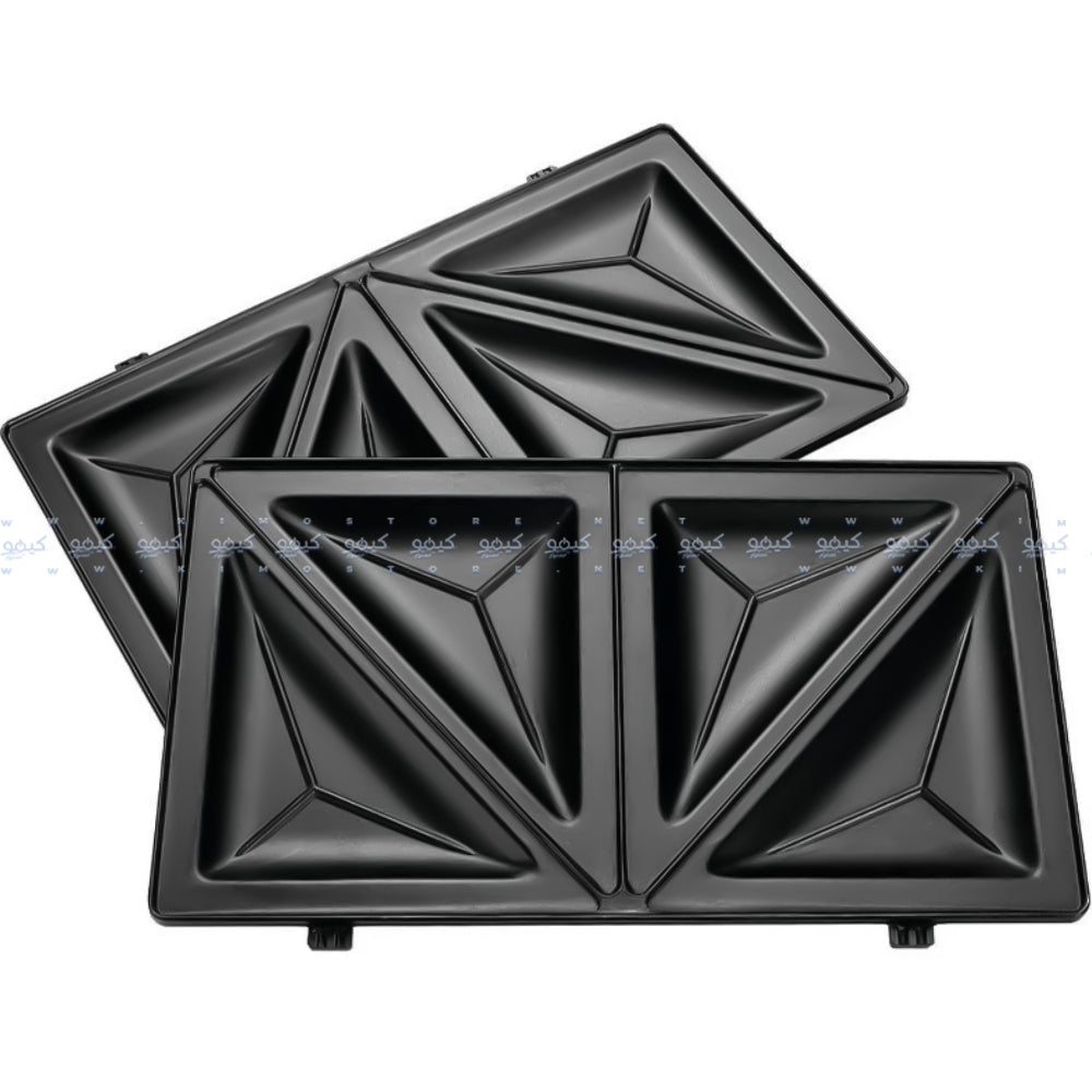 ماكينة إعداد الساندوتشات بلاك + ديكر 780 وات 2 في 1 TS2120-B5