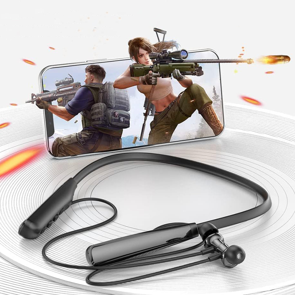 Blisbond Y10 Neckband Wireless Earphone - Black