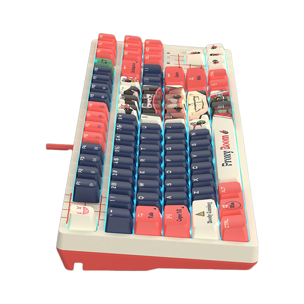 Bloody AT87 Alpha Optical Switch Wired RGB Gaming Keyboard English & Arabic