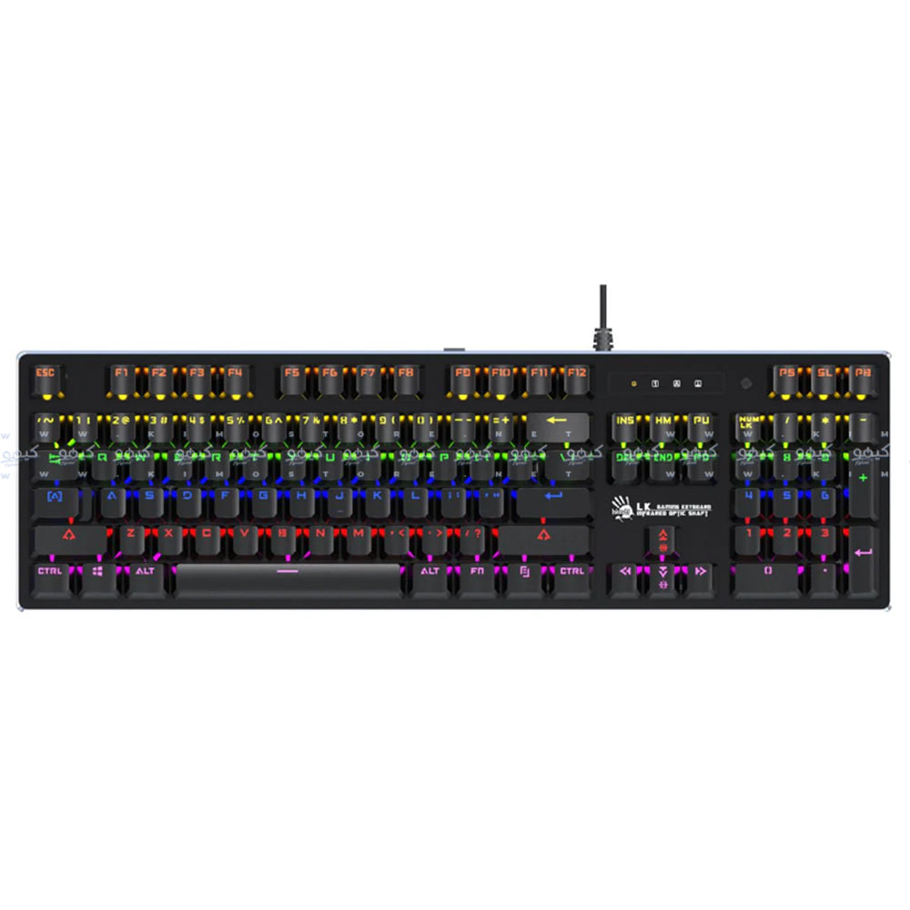Bloody B760 LK Optical Switch Wired RGB Gaming Keyboard English & Arabic