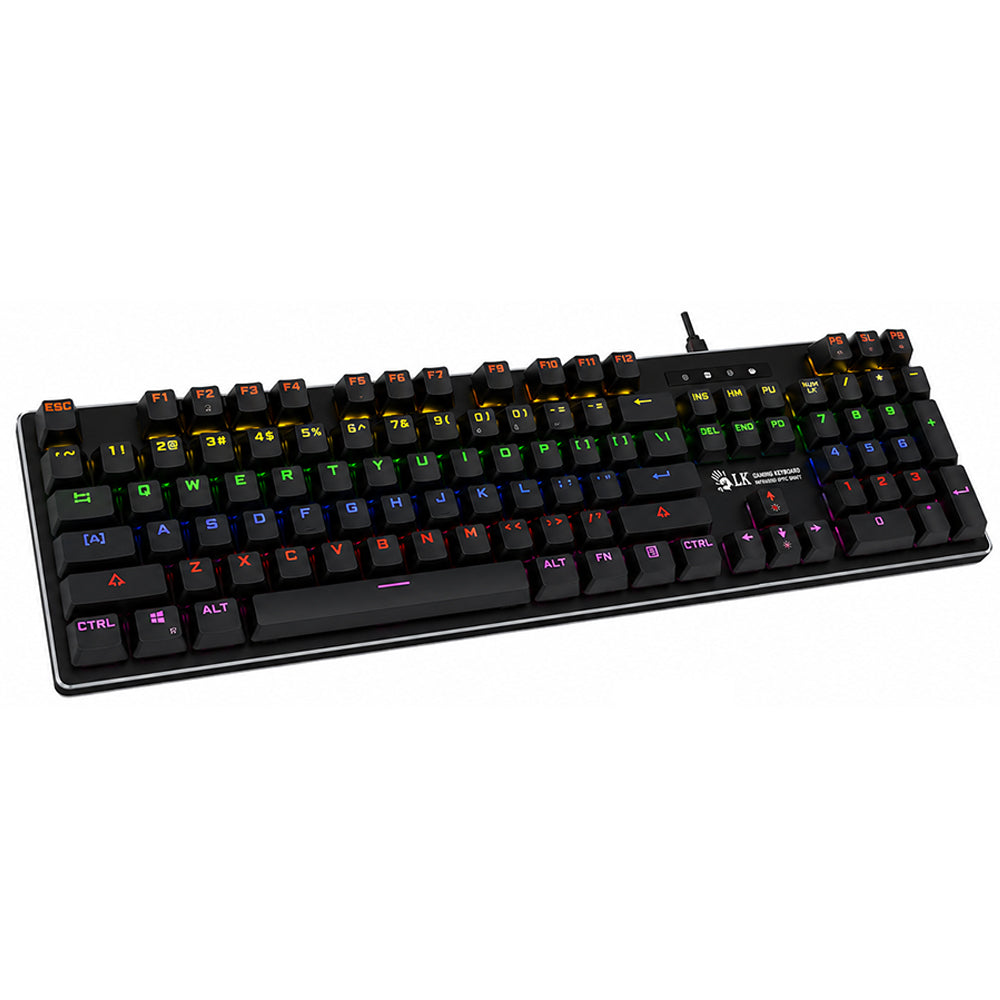 كيبورد بلودي سلكي سويتش RGB LK Optical جيمنج إنجليزي وعربي B760 