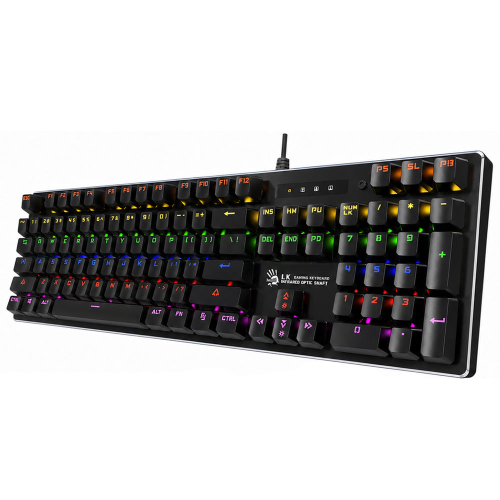 كيبورد بلودي سلكي سويتش RGB LK Optical جيمنج إنجليزي وعربي B760 