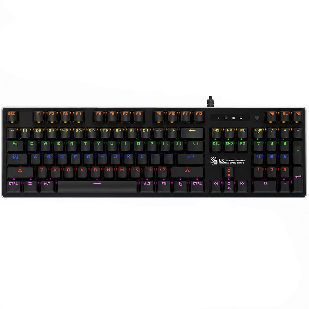 كيبورد بلودي سلكي سويتش RGB LK Optical جيمنج إنجليزي وعربي B760 