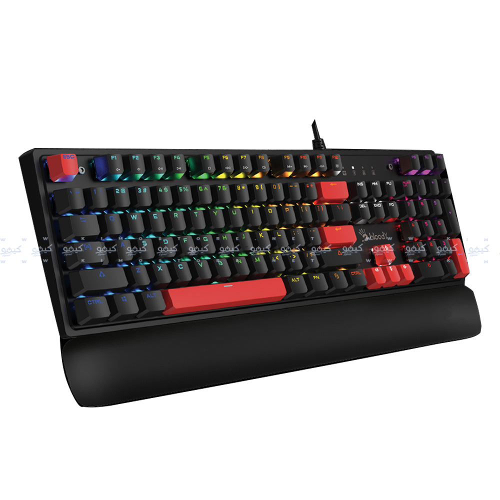 كيبورد بلودي سلكي سويتش RGB BLMS جيمنج إنجليزي وعربي 